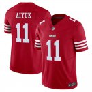 San Francisco 49ers #11 Brandon Aiyuk Red Limited Stitched Jersey