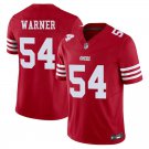 San Francisco 49ers #54 Fred Warner Red Limited Stitched Jersey