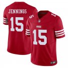 San Francisco 49ers #15 Jauan Jennings Red Limited Stitched Jersey