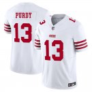 San Francisco 49ers #13 Brock Purdy White Limited Stitched Jersey