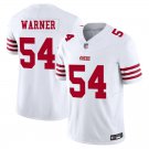 San Francisco 49ers #54 Fred Warner White Limited Stitched Jersey