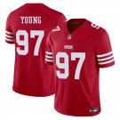 San Francisco 49ers #97 Bryant Young Red Limited Stitched Jersey