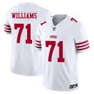San Francisco 49ers #71 Trent Williams White Limited Stitched Jersey