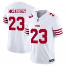San Francisco 49ers #23 Christian McCaffrey White Limited Stitched Jersey