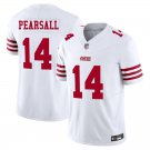 San Francisco 49ers #14 Ricky Pearsall White Limited Stitched Jersey