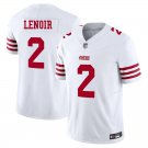 San Francisco 49ers #2 Deommodore Lenoir White Limited Stitched Jersey