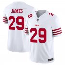 San Francisco 49ers #29 Jordan James White Limited Stitched Jersey