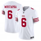 San Francisco 49ers #6 Malik Mustapha White Limited Stitched Jersey
