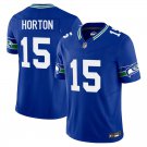 Seattle Seahawks #15 Tory Horton Royal Blue Limited Stitched Jersey