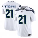 Seattle Seahawks #21 Devon Witherspoon White Limited Stitched Jersey
