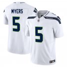 Seattle Seahawks #5 Jason Myers White Limited Stitched Jersey