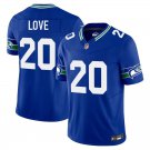 Seattle Seahawks #20 Julian Love Royal Blue Limited Stitched Jersey