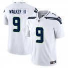 Seattle Seahawks #9 Kenneth Walker III White Limited Stitched Jersey