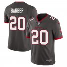 Tampa Bay Buccaneers #20 Ronde Barber Grey Limited Stitched Jersey