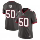 Tampa Bay Buccaneers #50 Vita Vea Grey Limited Stitched Jersey