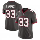 Tampa Bay Buccaneers #33 Jose Ramirez Grey Limited Stitched Jersey