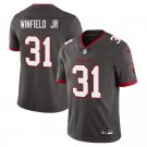 Tampa Bay Buccaneers #31 Antoine Winfield Jr Grey Limited Stitched Jersey