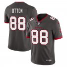 Tampa Bay Buccaneers #88 Cade Otton Grey Limited Stitched Jersey