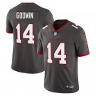 Tampa Bay Buccaneers #14 Chris Godwin Grey Limited Stitched Jersey