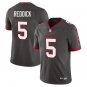 Tampa Bay Buccaneers #5 Haason Reddick Grey Limited Stitched Jersey