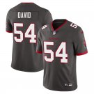 Tampa Bay Buccaneers #54 Lavonte David Grey Limited Stitched Jersey
