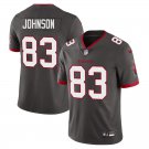Tampa Bay Buccaneers #83 Tez Johnson Grey Limited Stitched Jersey