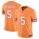 Tampa Bay Buccaneers #5 Haason Reddick Orange Limited Stitched Jersey