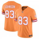 Tampa Bay Buccaneers #83 Tez Johnson Orange Limited Stitched Jersey
