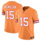 Tampa Bay Buccaneers #15 Jalen McMillan Orange Limited Stitched Jersey