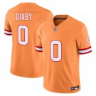 Tampa Bay Buccaneers #0 Yaya Diaby Orange Limited Stitched Jersey