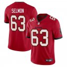 Tampa Bay Buccaneers #63 Lee Roy Selmon Red Limited Stitched Jersey