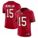 Tampa Bay Buccaneers #15 Jalen McMillan Red Limited Stitched Jersey