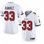 Tampa Bay Buccaneers #33 Jose Ramirez White Limited Stitched Jersey