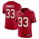 Tampa Bay Buccaneers #33 Jose Ramirez Red Limited Stitched Jersey