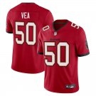 Tampa Bay Buccaneers #50 Vita Vea Red Limited Stitched Jersey