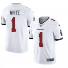 Tampa Bay Buccaneers #1 Rachaad White White Limited Stitched Jersey