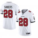 Tampa Bay Buccaneers #28 Shilo Sanders White Limited Stitched Jersey