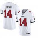 Tampa Bay Buccaneers #14 Chris Godwin White Limited Stitched Jersey