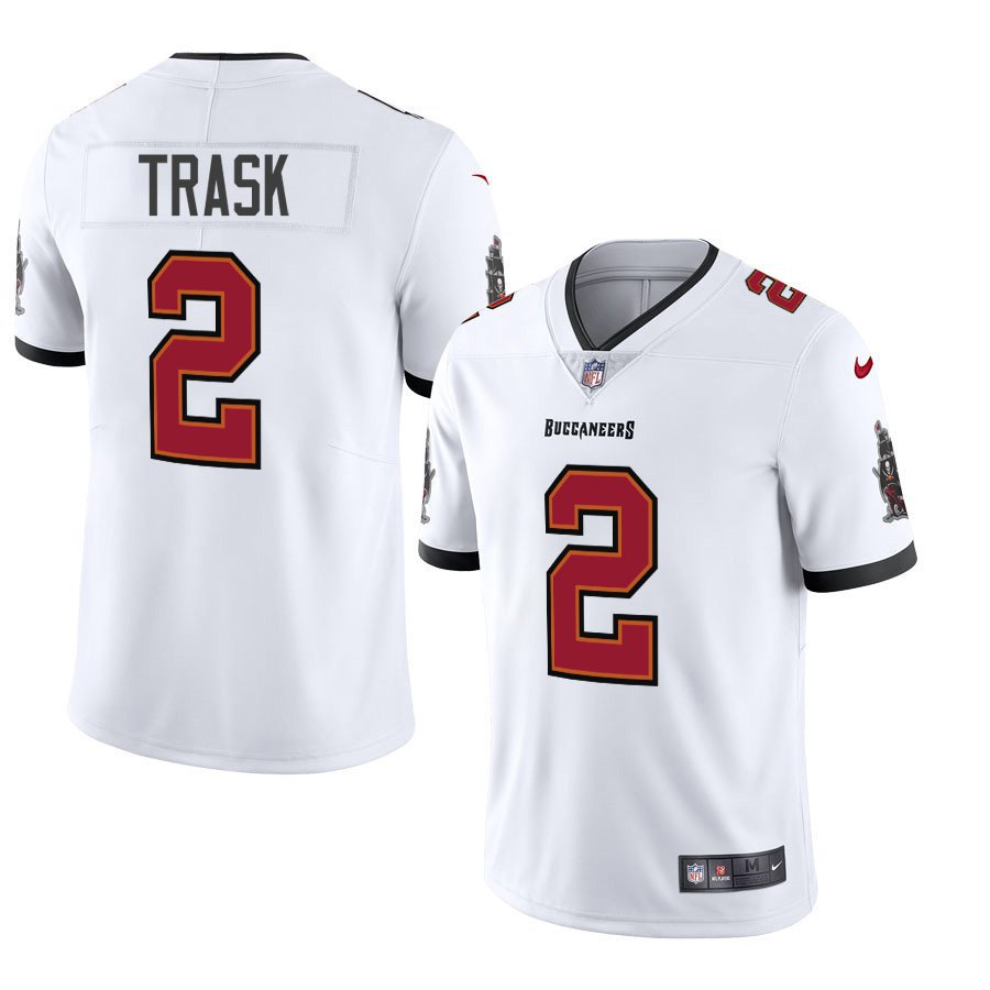 Tampa Bay Buccaneers #2 Kyle Trask White Limited Stitched Jersey