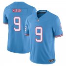 Tennessee Titans #9 Steve McNair Light Blue Limited Stitched Jersey