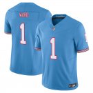 Tennessee Titans #1 Cameron Ward Light Blue Limited Stitched Jersey