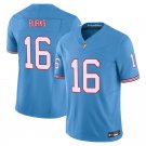 Tennessee Titans #16 Treylon Burks Light Blue Limited Stitched Jersey