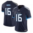 Tennessee Titans #16 Treylon Burks Navy Limited Stitched Jersey