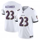 Baltimore Ravens #23 Jaire Alexander White Limited Stitched Jersey