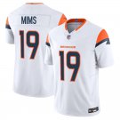 Denver Broncos #19 Marvin Mims White Limited Stitched Jersey