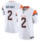 Denver Broncos #2 Patrick Surtain II White Limited Stitched Jersey