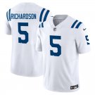 Indianapolis Colts #5 Anthony Richardson White Limited Stitched Jersey