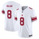 New York Giants #8 Jevon Holland White Limited Stitched Jersey