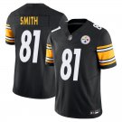 Pittsburgh Steelers #81 Jonnu Smith Black Limited Stitched Jersey
