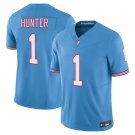 Tennessee Titans 1 Travis Hunter Light Blue Stitched Jersey